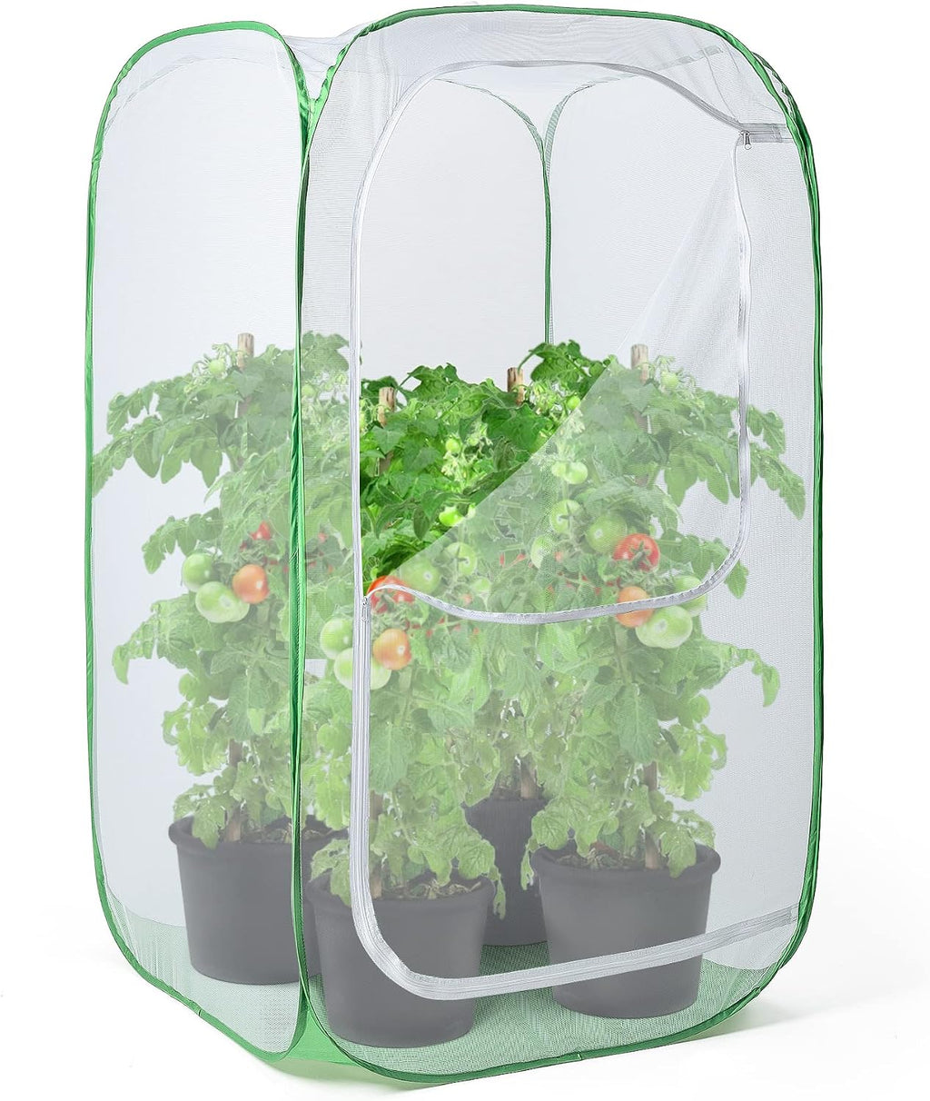 36" outdoor mesh plant enclosure, plant cover for, main product view
