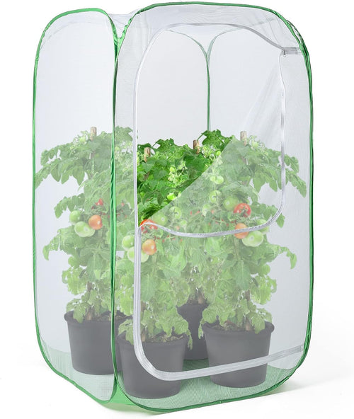 36" outdoor mesh plant enclosure, plant cover for, main product view