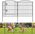 10 panel no dig garden fence with gate, main product view