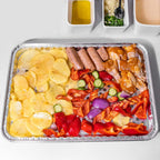 15 Pack Disposable Aluminum Foil Grill Topper Pans, Grill Grate Liners, BBQ Grill Accessories for Outdoor Cooking and Camping - Prevents Food from Falling into Grill or Sticking to Grate