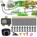 120ft drip irrigation system with smart water timer, main product view