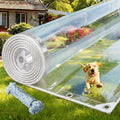 14 mil clear tarp heavy duty waterproof, tear-resistant, main product view