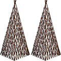 expandable teepee willow fence, teepee trellis pyramid plant, main product view