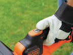 Black+Decker Akku Heckenschere (mit Antiblockierfunktion, Schnell-Ladegerät und hohem Bedienkomfort – 18mm Schnittstärke Zum Schneiden mittelgroßer Hecken – 18V – 2,9kg Leicht) GTC18502PC