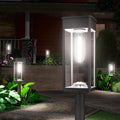 newmessi solar driveway lights, 4 pack, cool white, main product view