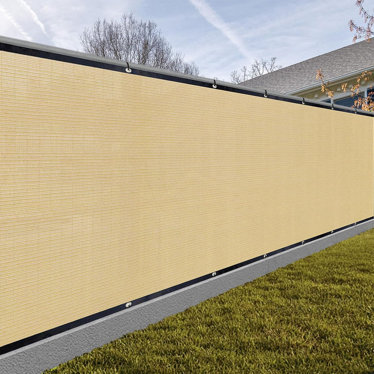 sunny guard privacy screen fence 8' x 50', main product view