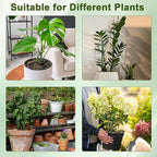 5 Pack Stackable Plant Support Stakes, Climbing Plant Support Structures for Monstera, Pothos, Philodendron Garden Plant Stakes for Indoor Outdoor Plants