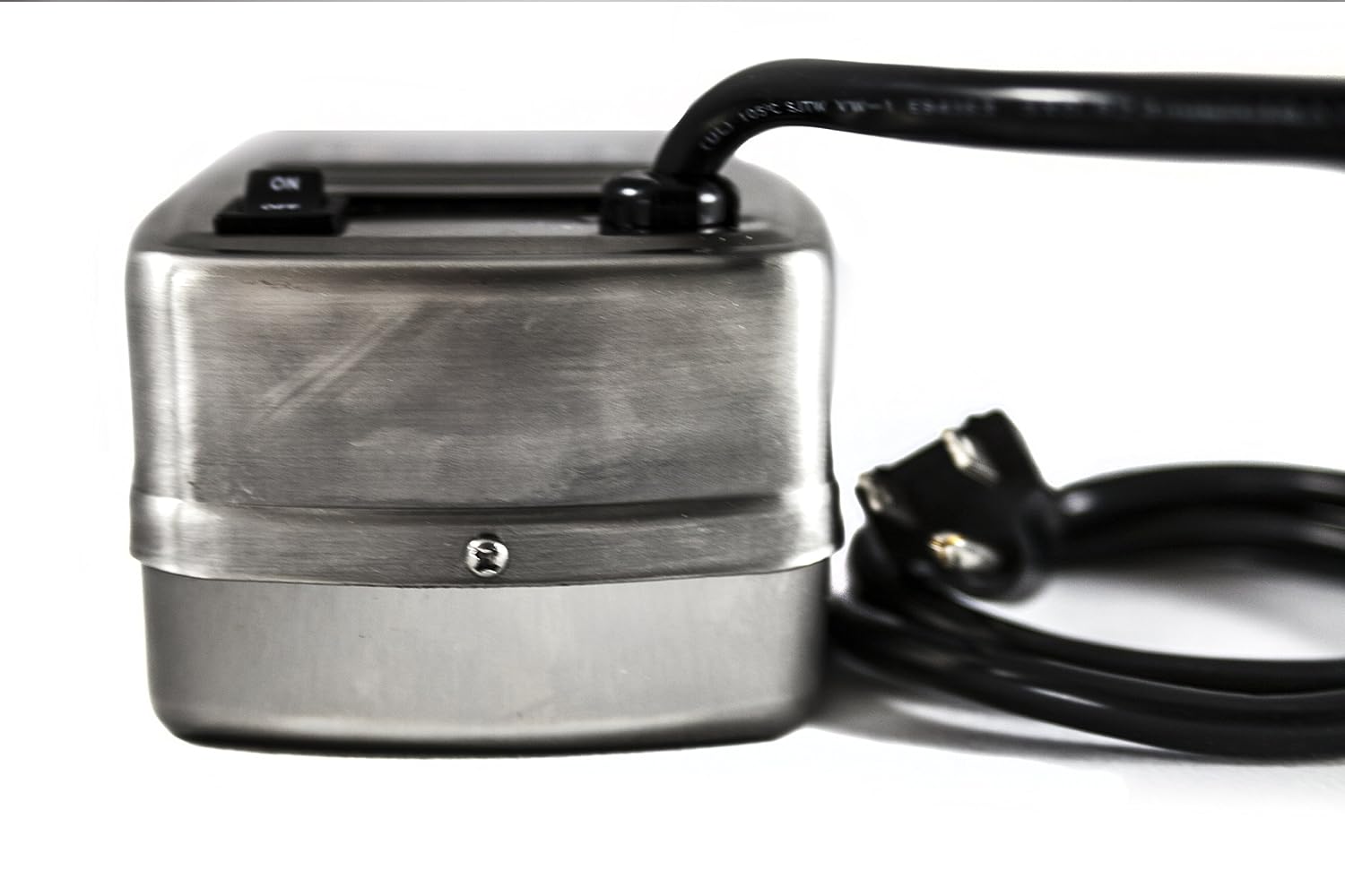 OneGrill 4PM05 Stainless Steel Grill Rotisserie Motor - Electric 13 Watt 110/120 Volt - 72 in./lbs Stall Torque - 5/16 Inch Square Drive - 3 Inch Bracket Fitment