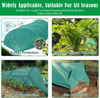 10x50 ft plant cover freeze protection, 1.9oz/yd² thick showing dimensions