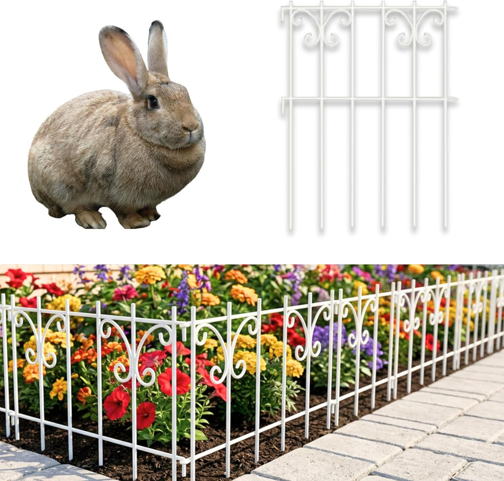 shoplala garden fence (25 panels) 12.5in(l) x 16.5in(h), main product view
