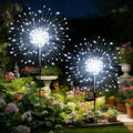 hpufkot solar garden lights outdoor,waterproof garden, 2pc 200, main product view