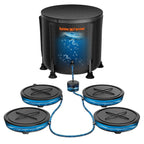 spider farmer 4 pot gravity-fed self watering system, main product view