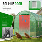 10'x7'x7' green house portable greenhouse large walk-in greenhouses, package contents