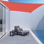 AsterOutdoor Sun Shade Sail Rectangle 6' x 10' UV Block Canopy for Patio Backyard Lawn Garden Outdoor Activities, Terra