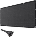 5ft x 50ft black privacy screen fence 90%, main product view