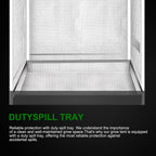 small grow tent for aerogarden，18”x18”x48” ，hydroponics growing system, close-up detail