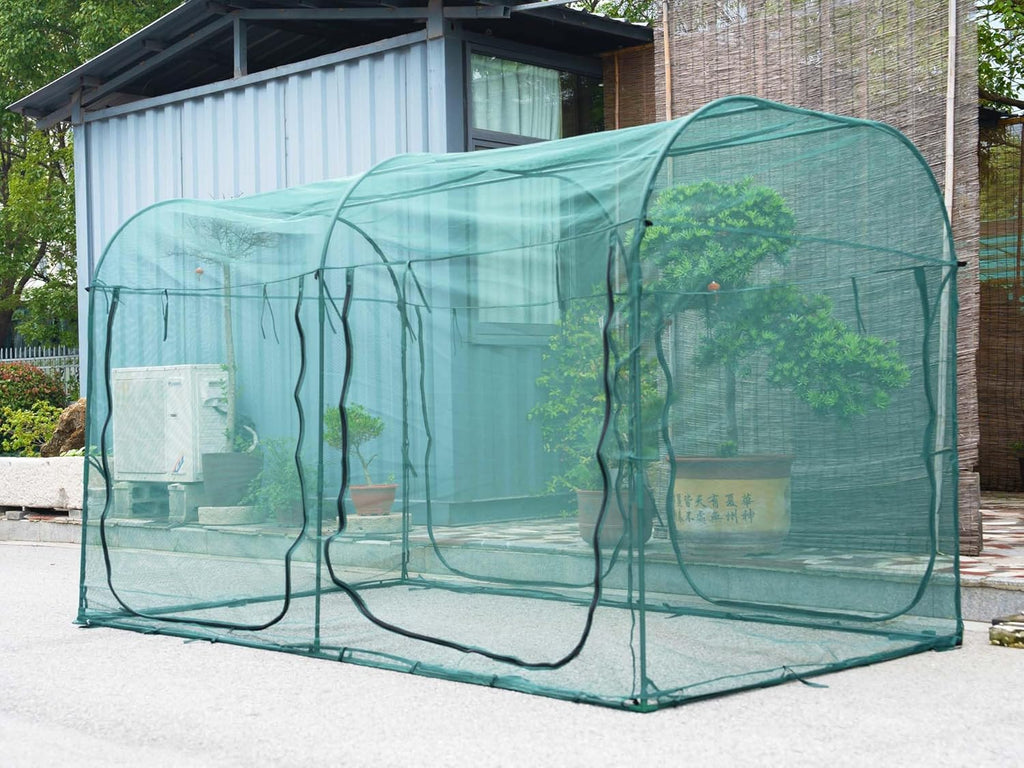 poray large tunnel 10ftx6ft plant netting cover, 6ft, main product view