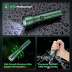Rechargeable Flashlights High Lumens 990,000L, 3 Modes Super Bright 140° Wider Beam LED Tactical Handheld Flash Light with USB C, Zoomable Beam, IP76 Waterproof