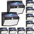 peasur solar motion sensor outdoor light 10pack, 138, main product view
