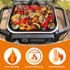 OG701 Griddle Plate Insert for Ninja Woodfire Outdoor Grills OG700 Series | Premiun Non-Stick Griddle Pan for Ninja XSKGRDPLT Woodfire OG701 Grill Accessories