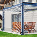clear plastic tarp 10x10 ft, thickened 20 mil, main product view