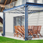 clear plastic tarp 10x10 ft, thickened 20 mil, main product view