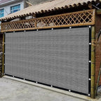 Sun Shade Cloth with Grommets,90% UV Protection Shade Fabric,Pergola Shade Cover Canopy Fence Privacy Screen Balcony,Sunshades for Patio Pergola Garden Backyard Porch Outdoor,Grey-3x6FT