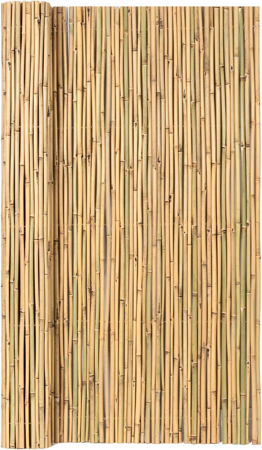 mininfa natural rolled bamboo fence, eco-friendly bamboo fencing, main product view