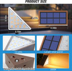 Solar Stair Lights,Warm White Outdoor Step Lights IP67 Waterproof Auto On Off, Outdoor Stair Lights for Steps,Stair,Patio,Yard,Porch,Front Door,Sidewalk,Deck Decor（Brown, 6 Pack）