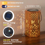 Hummingbird Solar Lanterns Outdoor Waterproof Garden Decor - Birthday Gifts for Women Men Mom Father Garden Gifts, Solar Lights Outdoor Decor for Patio, Outside, Yard, Lawn, Pathway