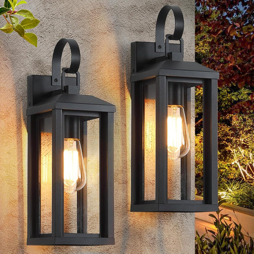 17" large outdoor wall lights for house 2-pack, main product view