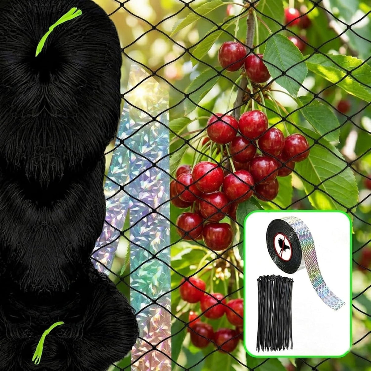 bird netting for chicken coop 50 x 50, main product view