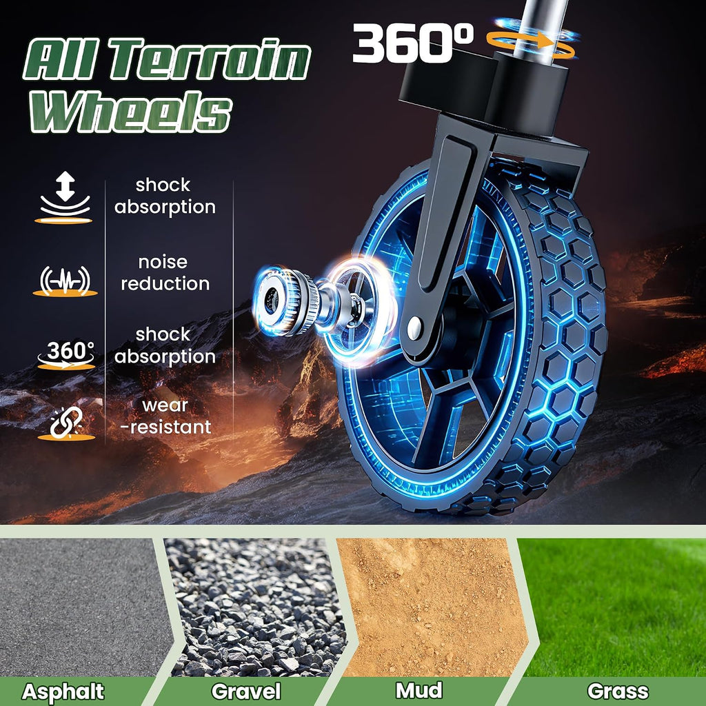 wagons carts foldable,collapsible wagon with wheels,450lbs heavy duty showing dimensions