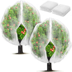 fruit tree netting bags with zipper and drawstring, main product view