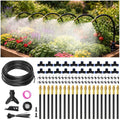 66ft drip irrigation system kit dual-zone garden atomizing, main product view