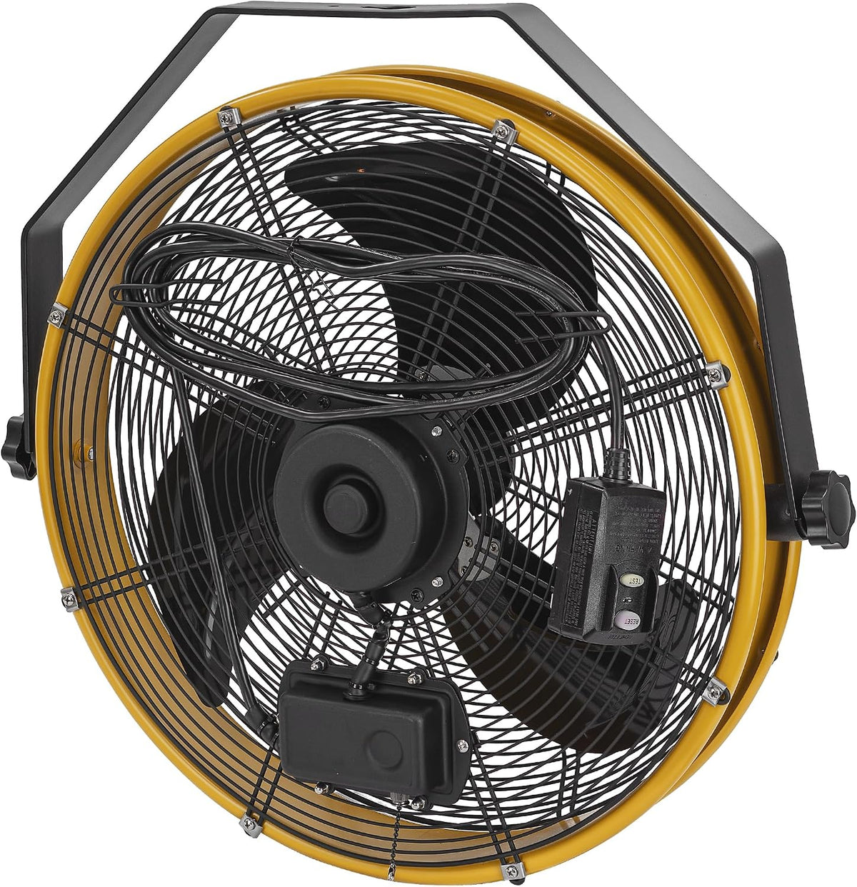 cat fans - 18"-blade indoor/outdoor ipx4 weatherproof high-velocity, front angle view