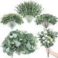 giegxin 270 pcs mixed artificial eucalyptus leaves stems, main product view