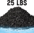 timgle 25 lbs activated charcoal bulk coconut granular, main product view