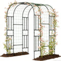 sunyrisy garden arch trellis for climbing plants outdoor, main product view