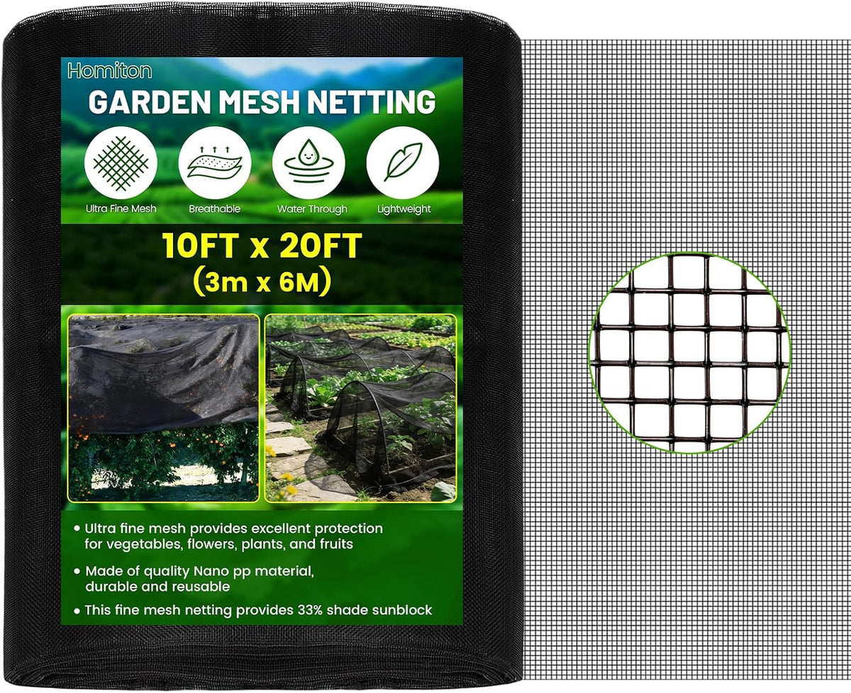 stronger garden mesh netting, 10 x 20 ft, main product view