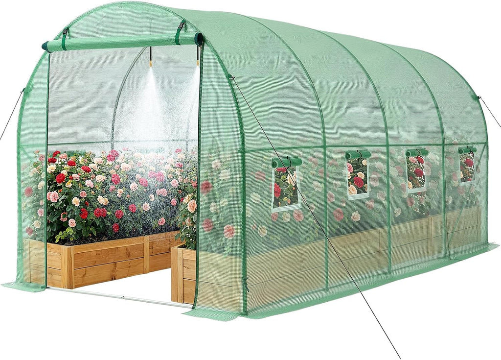 vevor walk-in tunnel greenhouse, 15 x 7 x, main product view