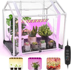meonum mini greenhouse with grow light, 23.6" l, main product view