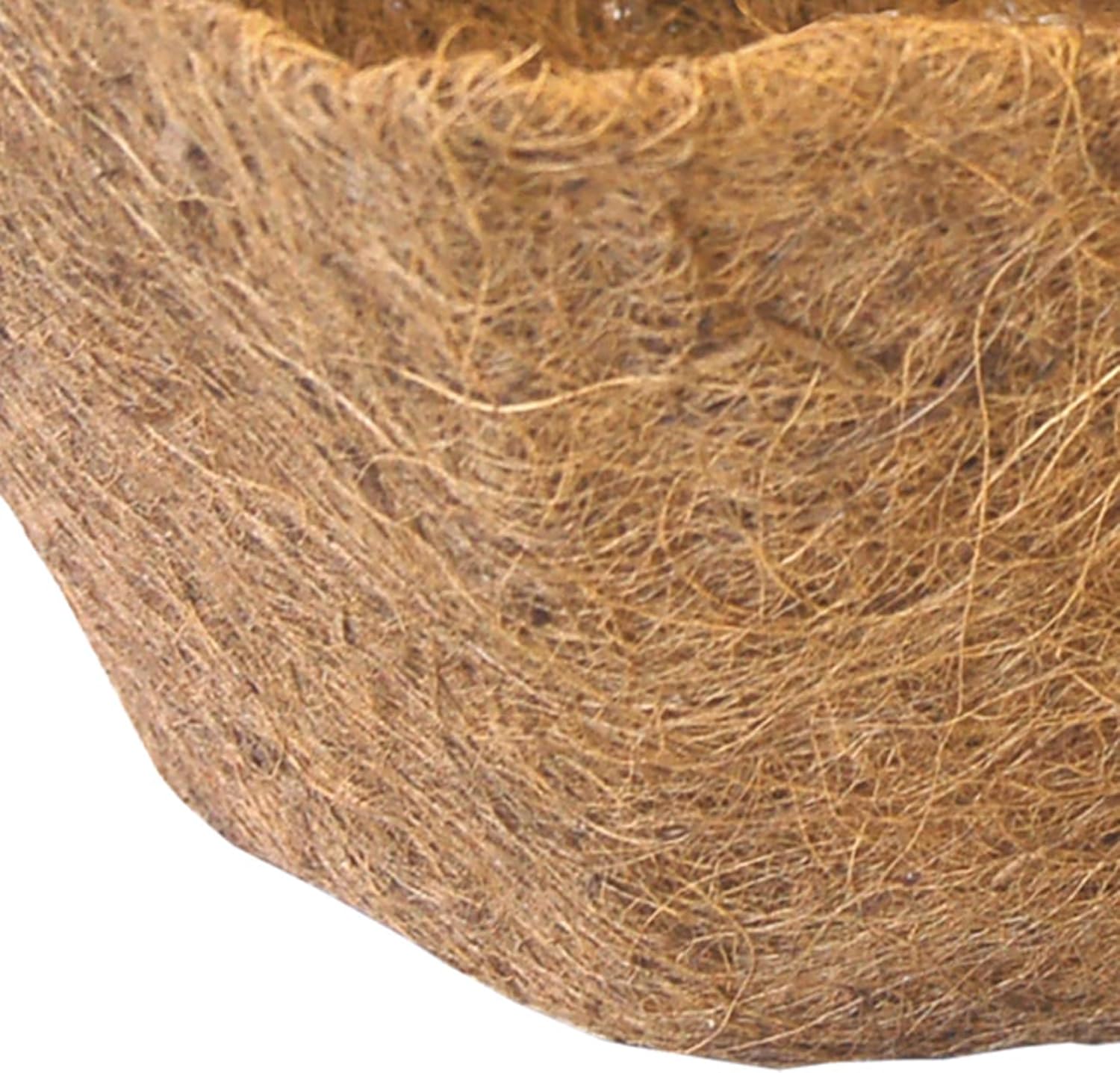 BestNest Bulk Buy of 12 Panacea 84168 Fitted Square Coco Liners, 14" L Each