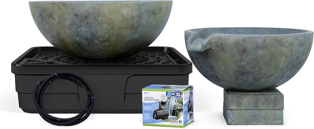 Aquascape Spillway Bowl and Basin Landscape and Garden Fountain Kit | 58087