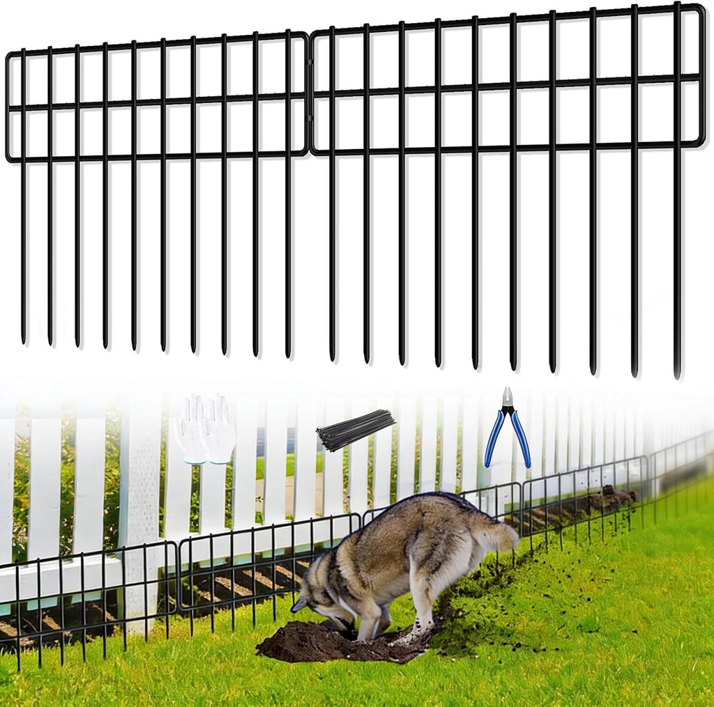 42.5ft(l) x 13in(h) animal barrier fence, 30 panels, main product view