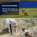 UPGRADE Privacy Screen 5' x 50' Fence Commercial Shade Cover with Brass Grommets Heavy Duty Perfect for Outdoor Back Yard, Blue, Customizable