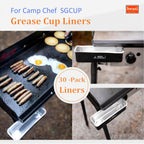 Disposable Grease Cup Liners for Camp Chef Professional Grease Cup, for SGCUP, FTG475, FTG600, FTG900 Accessories SGCUPF,30 Pack