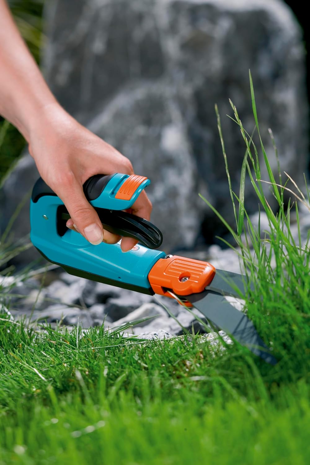 Gardena Grass Shears Comfort Redatable with Wave Cut