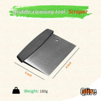 Replacement Griddle Scraper for Blackstone Scraper/Camp Chef/Member's Mark, Heavy Duty Flat Top Grill Scraper for Traeger Flatrock/Cuisinart Outdoors/Razor Griddle Accessories, Stainless