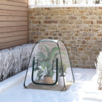 woltu small greenhouse plastic garden greenhouse outdoor greenhouse on a desk or shelf